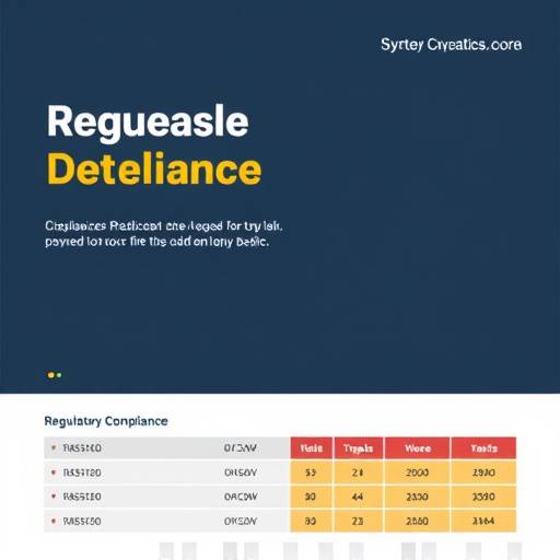 Example of regulatory compliance reporting